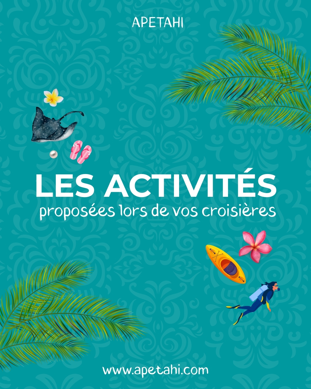 Activités proposées lors d’une croisière en catamaran en Polynésie