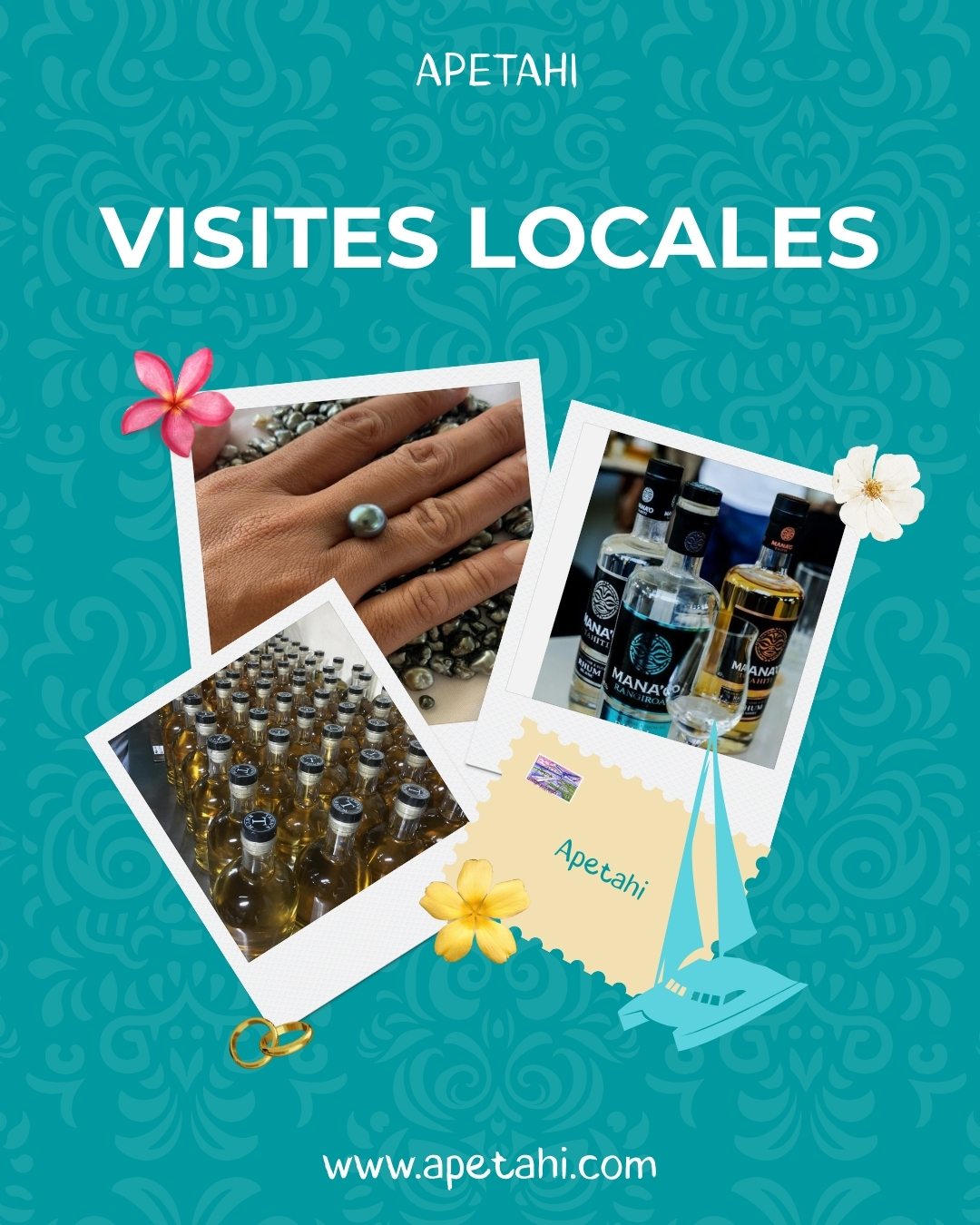 Visites locales pendant une croisière en Polynésie